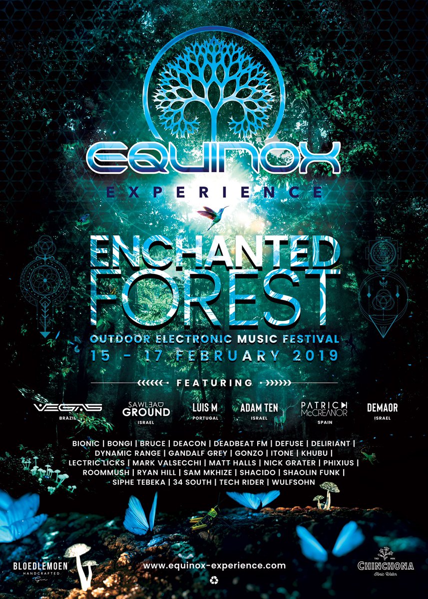 This weekend <a href="/EquinoxSA/">EQUINOX Experience</a> is back with the next round of Enchanted Forest!! Join me for some solid underground bombs!!