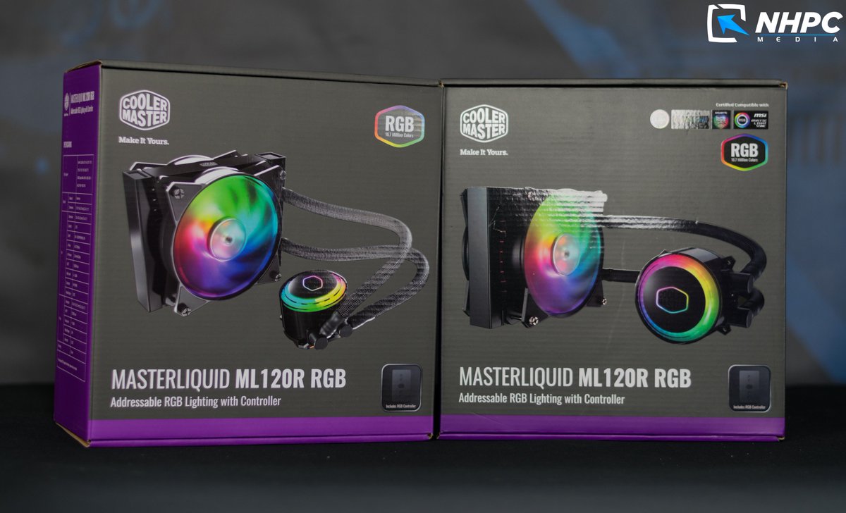 NewHomePC's tweet photo. 🔷 Refrigeración líquida COOLERMASTER ML120R RGB

🔹TUBO DOBLE
Los tubos FEP lo hacen duradero pero flexible. Tubos con mangas en el exterior para darle un aspecto premium.

🛒 https://t.co/KcKjAP2QlI https://t.co/cCeLcN8NHa