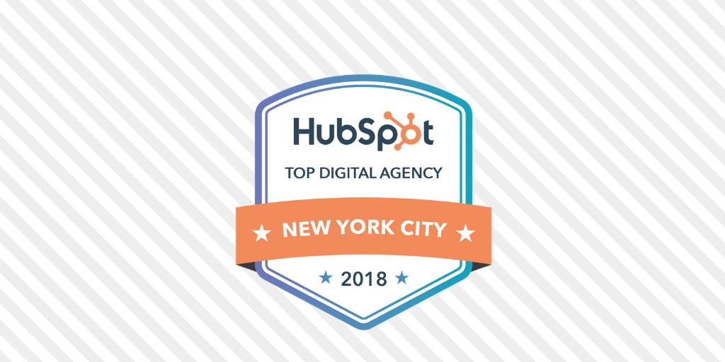 Rare_Karma's tweet image. We're very excited to be named one of HubSpot's Top Digital Marketing Agencies in New York City in 2018!