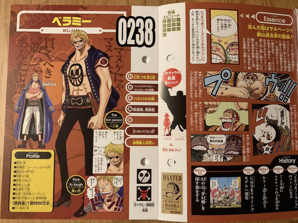 Emunopla بطاقة فان دير ديكين في Vivre Card العمر 35 الطول 352 سم الفاكهة العلامة التحديد باراميشيا