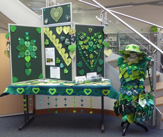 Bella has arrived wearing her party dress at the Welwyn Garden City Library for a 4 week stay! Come and see her &amp; Handside WI’s presentation of #showthelove <a href="/WomensInstitute/">Women's Institute</a> <a href="/HertsFedofWI/">Herts Fed of WI</a> <a href="/grantshapps/">Rt Hon Sir Grant Shapps</a>