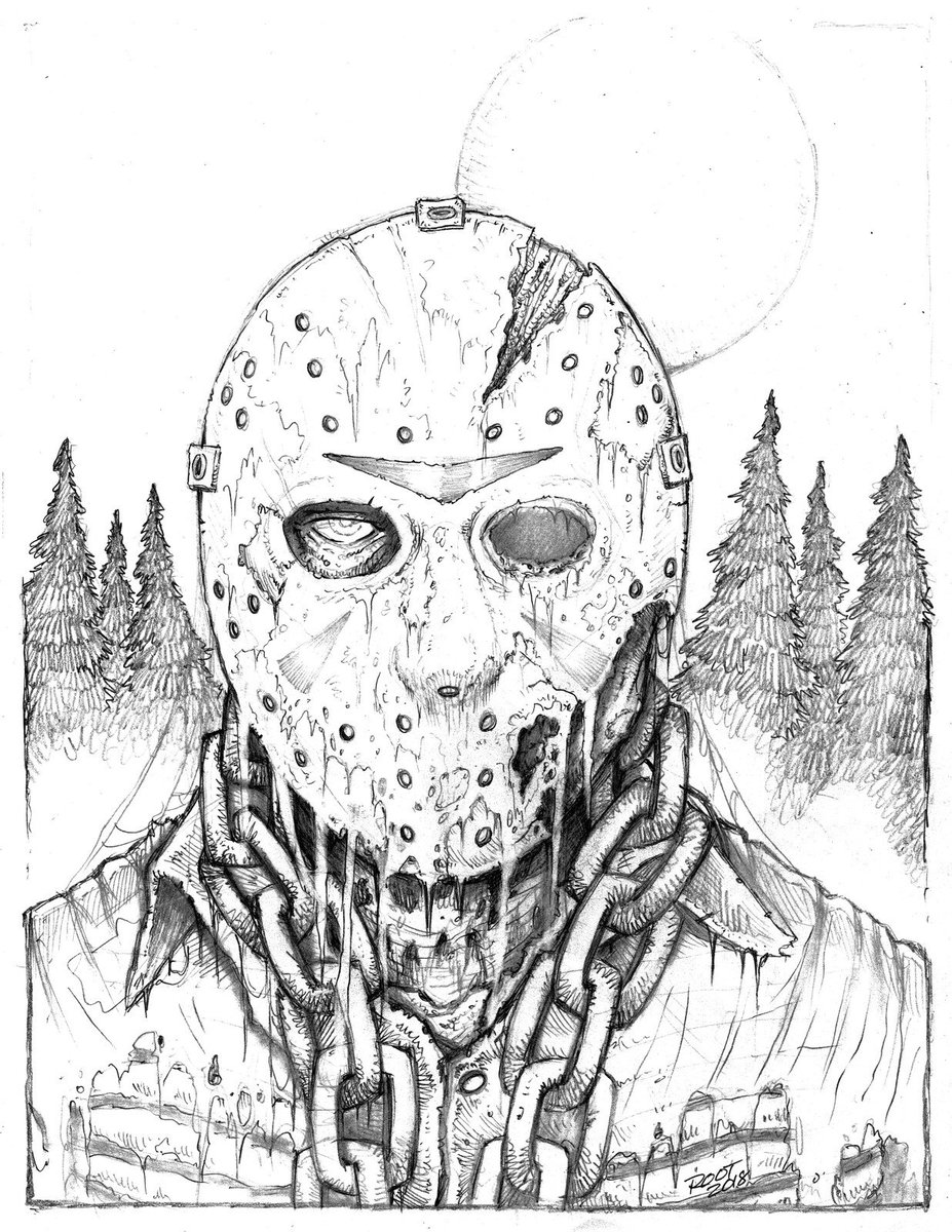 Jason Voorhees from Friday the 13th. 