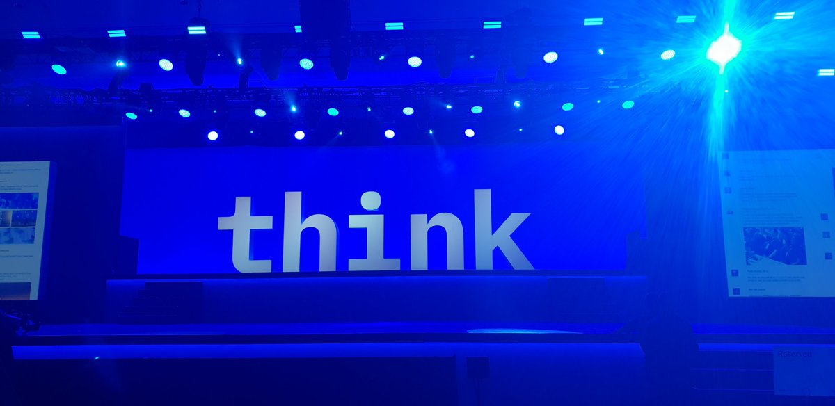GianlucaGuasti's tweet photo. Ready, Steady...IBM THINK !!! #Think2019 #PWthink #ComputerGross2019 https://t.co/jdD0AbH2TH