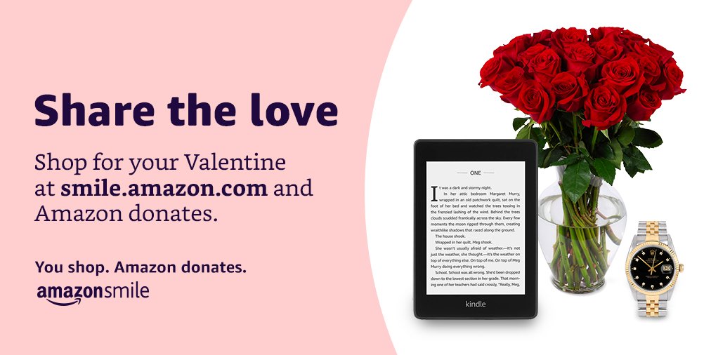 Will you be our Valentine? Shop at cmun.it/3vtm5pq and AmazonSmile donates to CASA of Clackamas County.  (via commun.it/?tc=n&aid=via_…
