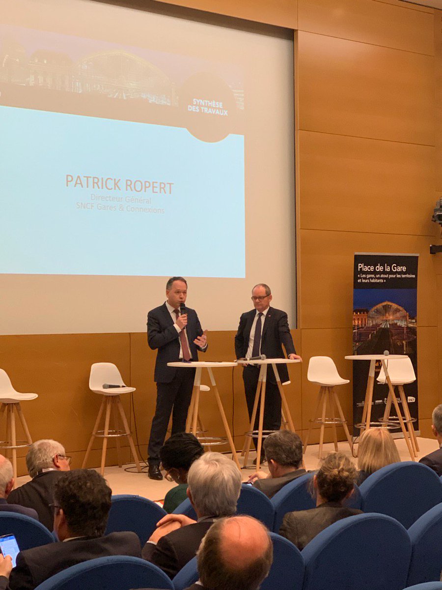 PatrickRopert's tweet photo. Les gares sont un bien public et elles ont besoin que chacun s'en empare ! #ColloqueGare https://t.co/tiGS26KjBI