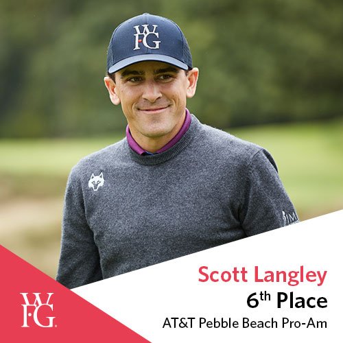 therealwfg's tweet image. Congratulations @Scott_Langley on the 6th place finish! #ATTProAm #PGATour