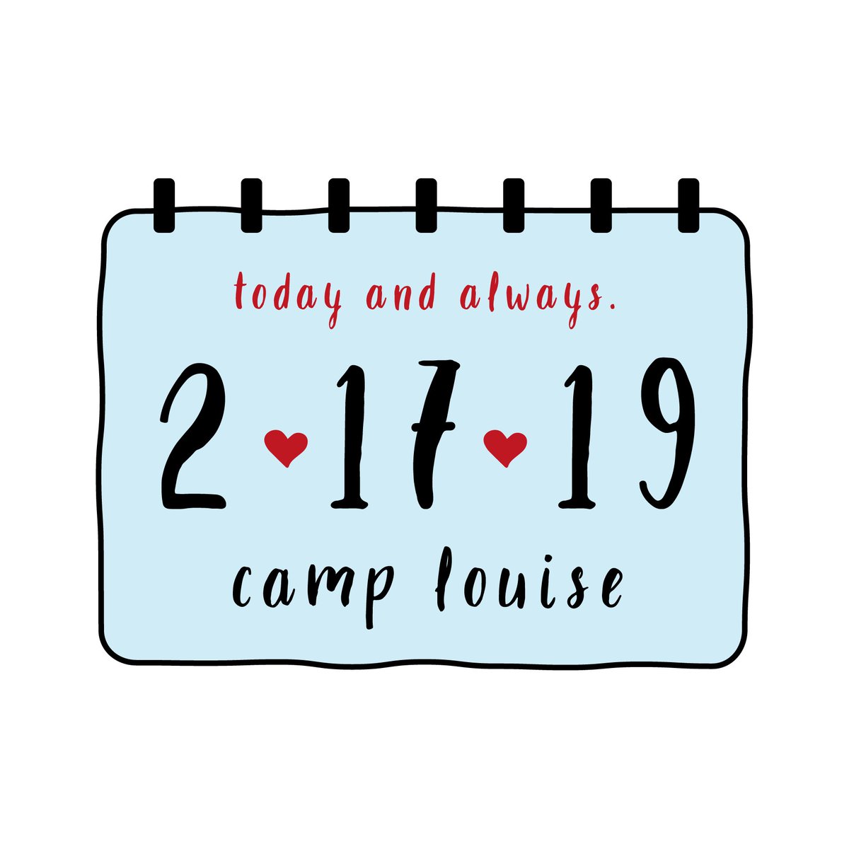 Some special days only happen once in a lifetime. 2.17.19 is coming.

#21719 #TodayAndAlways