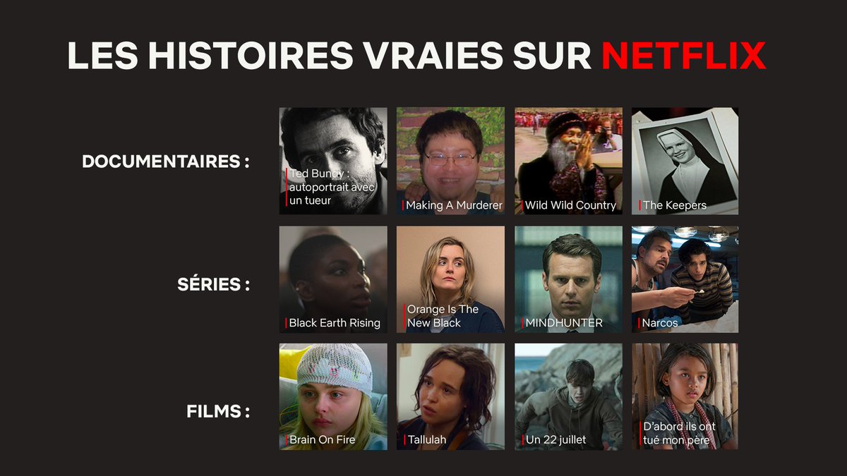 NetflixFR's tweet photo. Tout est vrai. https://t.co/x7HJBU0wLv