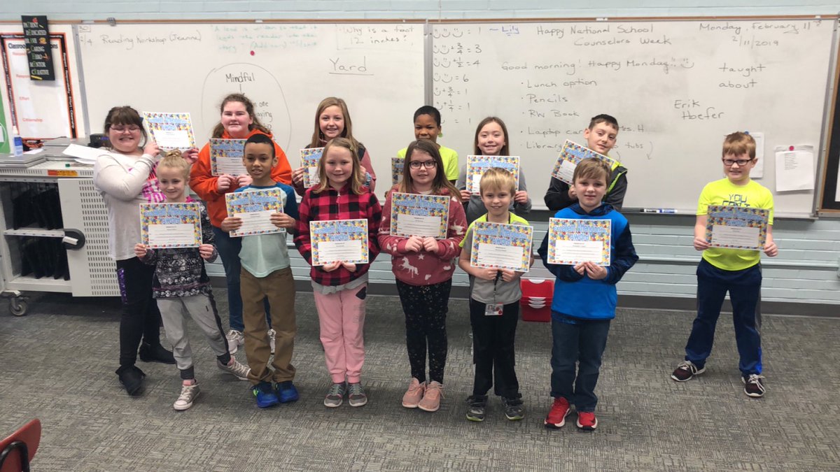 These 3H students earned attendance awards for being in school every day/almost every day!! Way to go, 3H!! #3HCC