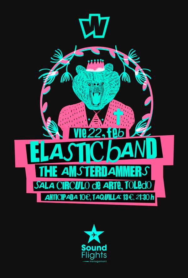 revistaindie's tweet photo. #Concurso Sorteamos una entrada doble para el #Concierto de @ELASTICPARTY + @Amsterdammers10 en @circuloarte #Toledo https://t.co/Zfx2kMR1TP Síguenos y RT para participar!! #NosGustaLaMusica @soundflights https://t.co/3OlpFcg7Qf