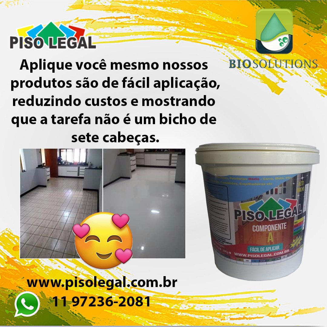BioSolutions1's tweet image. Agora ficou fácil renovar seu piso e sem complicações :) solicite uma cotação
WhatsApp 11 972362081
pisolegal.com.br