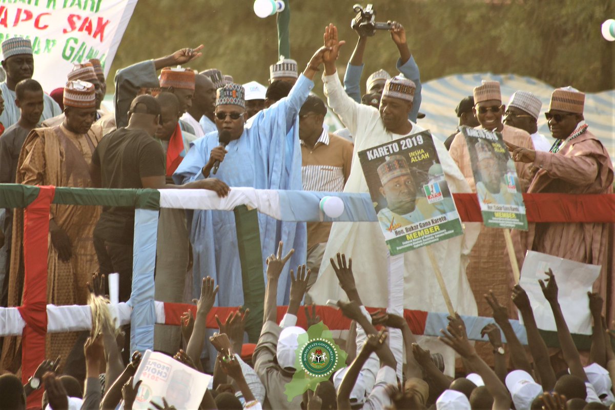 Sharksawn's tweet photo. Thank you Damasak! APC all the way!! 
#NextLevel #NorthernBornoTour https://t.co/GkrzZy4vSG