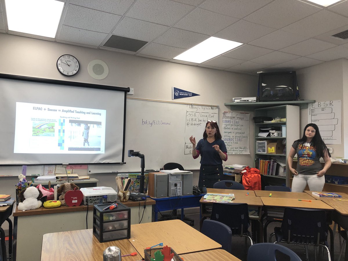 Thanks @m_joyofheart and @TeacherCrampton for sharing your passion on @Seesaw and ELD! #AlisalFuerte #AlisalStrong #VRBStrong #MLKMonarchPride