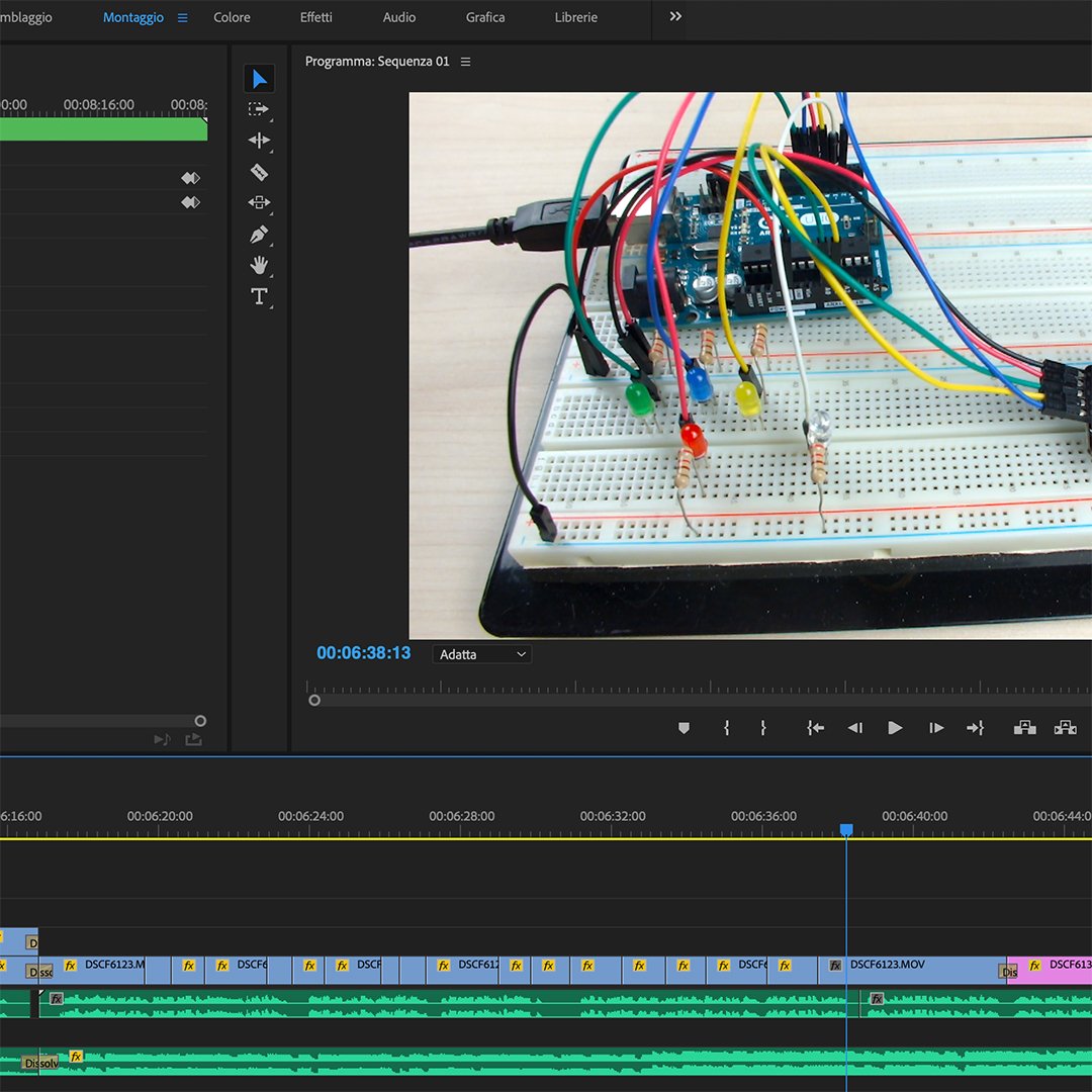TechMakerIT's tweet image. 🎬 Montaggio nuovo video in corso!
Non perdere la prossima puntata del tutorial di Arduino. Ti aspettiamo sabato, 16 febbraio, alle ore 11:00 sul nostro canale YouTube. #TechMakerIT #ItalianTechProject #arduino #tutorialarduino #progettiarduino #elettronica #tutorial #maker