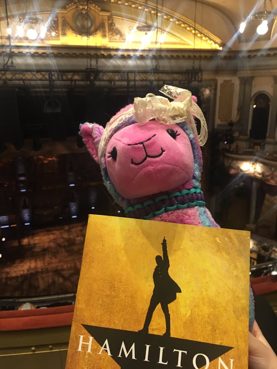 LinMllama's tweet image. Dreams do come true! #llamalton #llamaintheroomwhereithappens