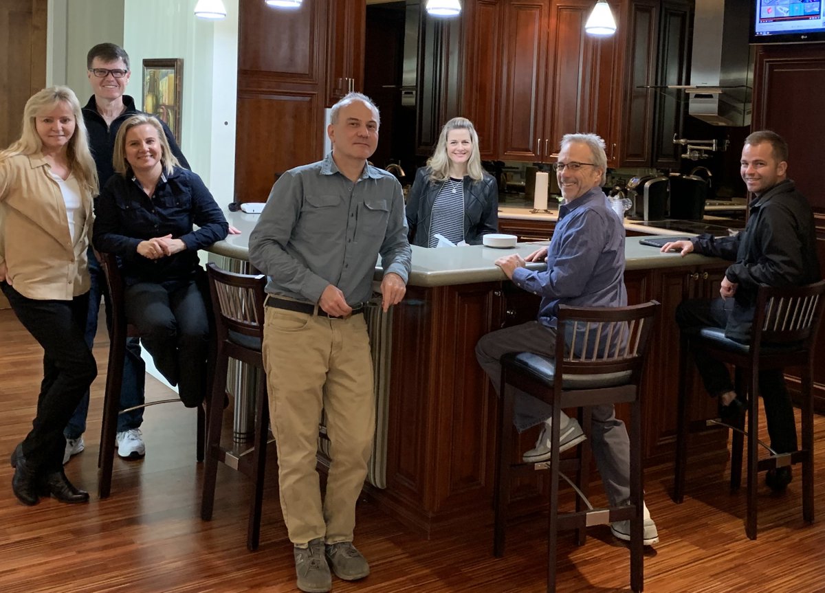 Nice to have some of the crew at the new Carlsbad office for the Etaluma all-company meeting every Friday.