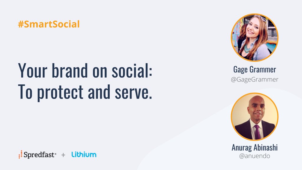 LithiumTech's tweet image. Are you ready for a #SmartSocial Twitter Chat? Tomorrow, February 12 at 11AM EST, join @GageGrammer and @anuendo to discuss social listening and social governance!
