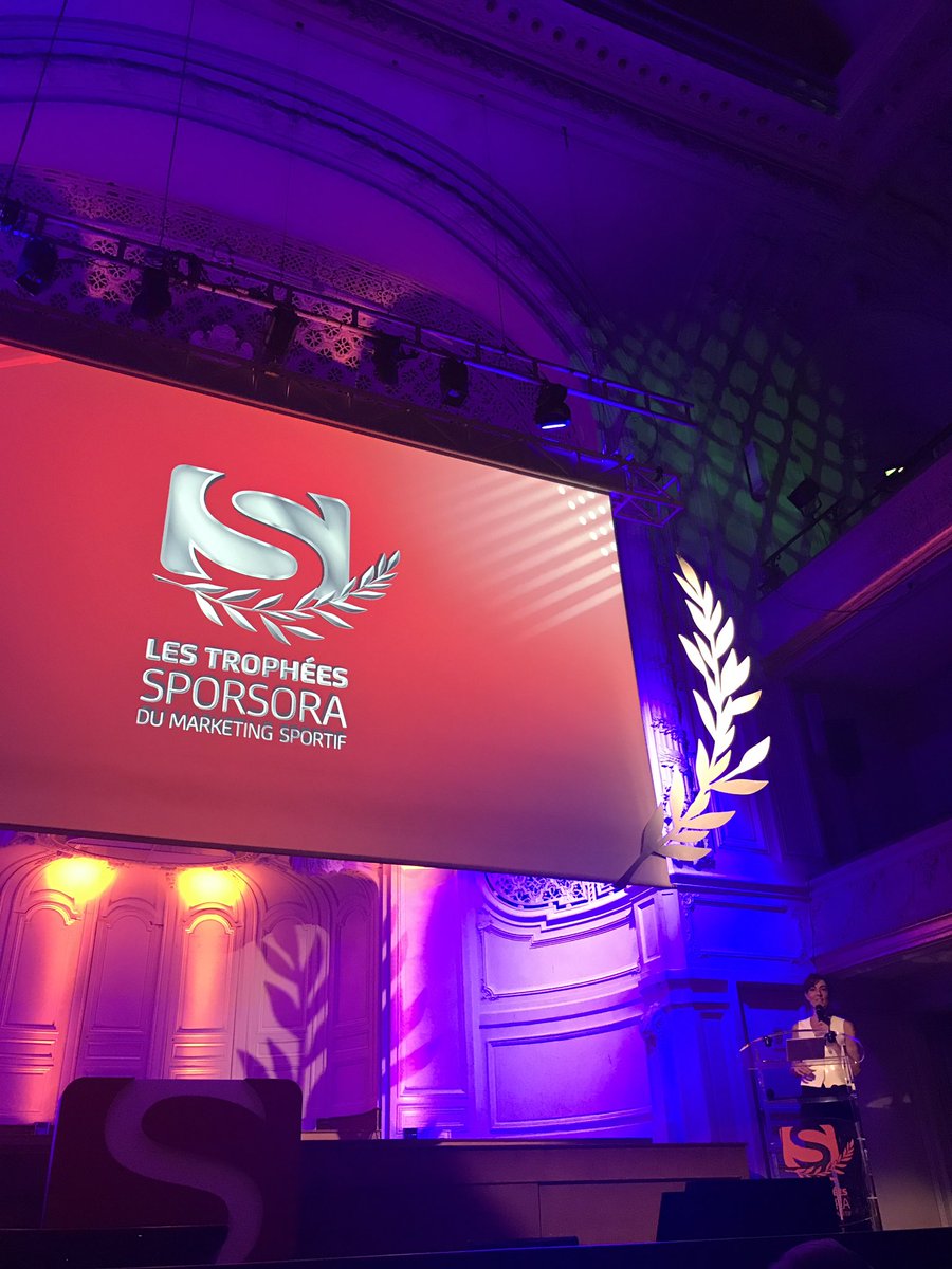 La soirée #SPORSORA19 commence!