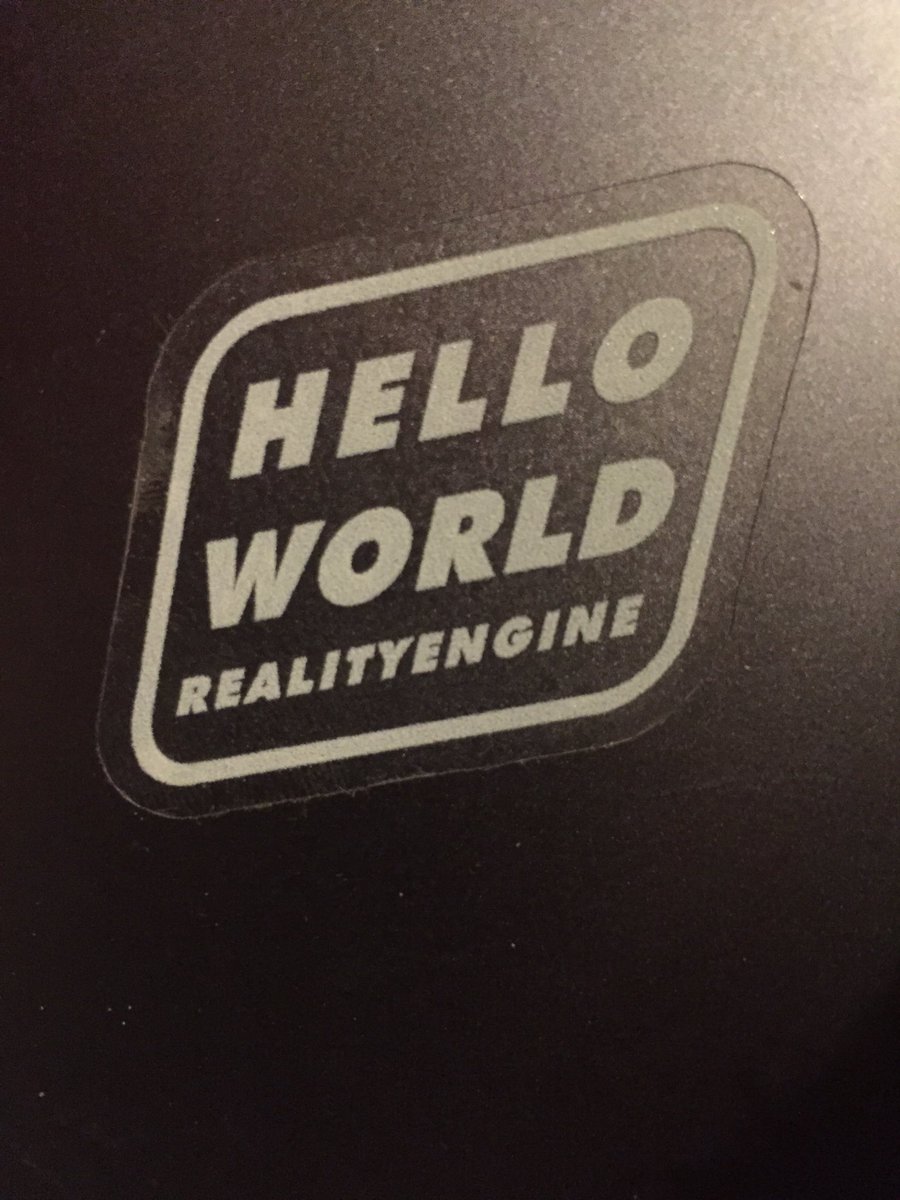 ixistenz's tweet image. ##realityengine