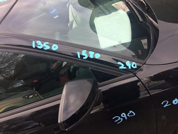 MyVehicleCheck's tweet image. n this latest shocking discovery, check out how a car paint job can be used to hide a potential collision,  buff.ly/2RTDsjp