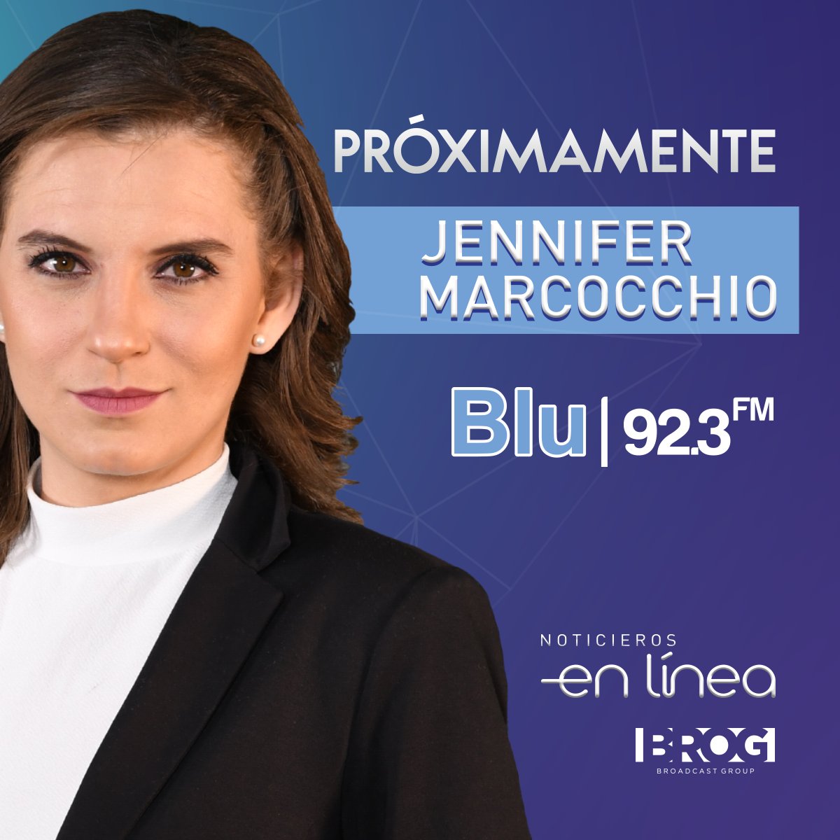 _enlinea's tweet photo. #TeEsperamos Hoy a las 6:45 de la tarde, te esperamos con @Jen_m6 en el 92.3 Blu FM ¡Bienvenida! 🎙📻 https://t.co/oyEgCH2FEw