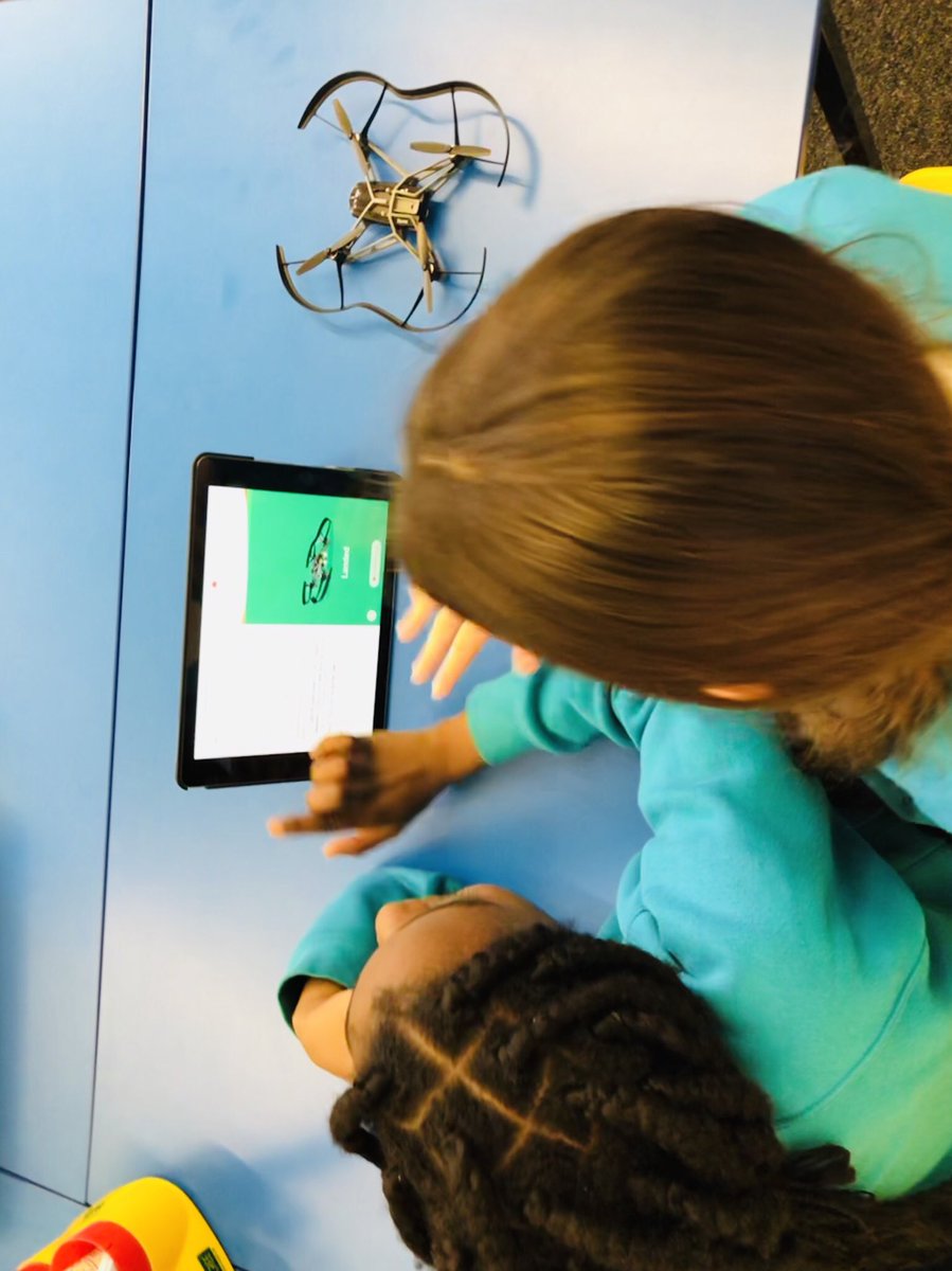 Challenge Club used the coding platform of <a href="/SwiftPlayground/">Swift</a> to code drones made by <a href="/ParrotEducation/">Parrot Education</a> today. Seeing our projects take off (literally) was beautifully satisfying. #flyinghigh