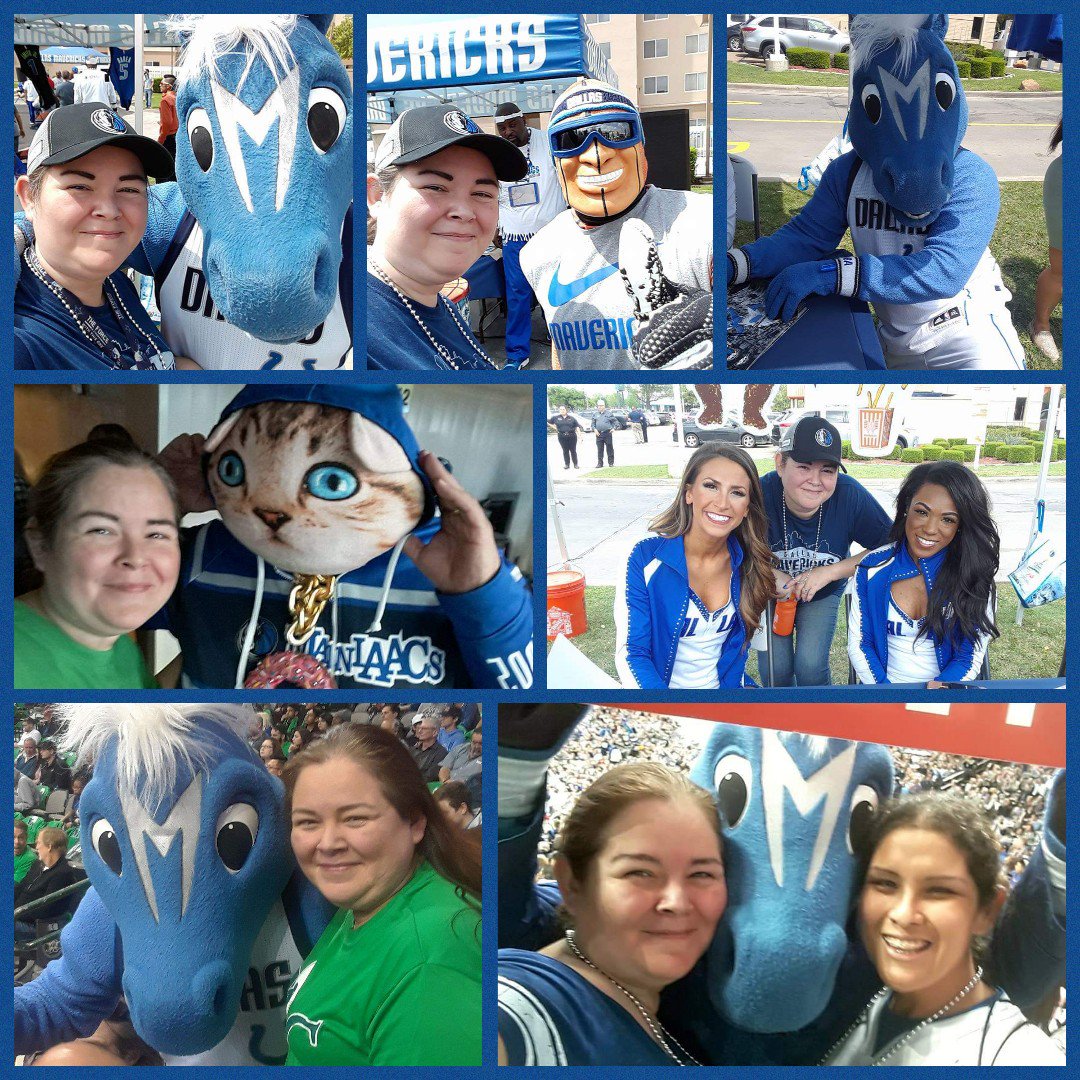 Azul1323's tweet photo. @dallasmavs @AACenter Fighting #StupidCancer we've tried 2 focus on #MakingMemories & these r just a few! Just me & my hubby, taking my niece & nephews 2 their 1st game, celebrating w friends, Winning tics 2 a suite w @Lauren_Alaina & so much fun w @bigtallrob & the @ManiAACs! #MFFL #NotReady2GiveUp https://t.co/8byk7uPYuD