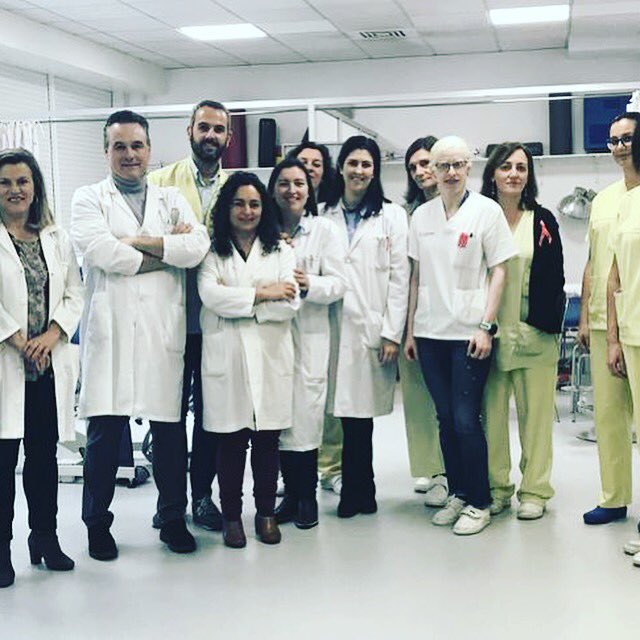 srgacio's tweet photo. Soy una afortunada por poder formar parte de este gran equipo que es #Rehabilitacion #CHUS ! Faltan muchos compañer@s en la imagen, tod@s muy grandes! 🦵 🖐 💙 https://t.co/E0MC71iKBK
