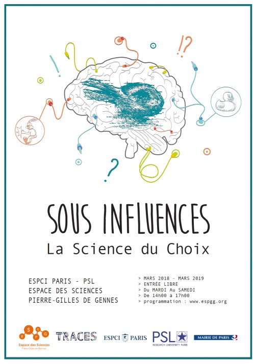 Bravo à <a href="/ESPGG/">ESPGG</a> pour l’expo "Sous Influences, la Science du Choix"👌Très pédagogique chacun y trouve son compte, y compris les enfants, on y parle algorithme, biais cognitifs, prise de décision...🧠👏