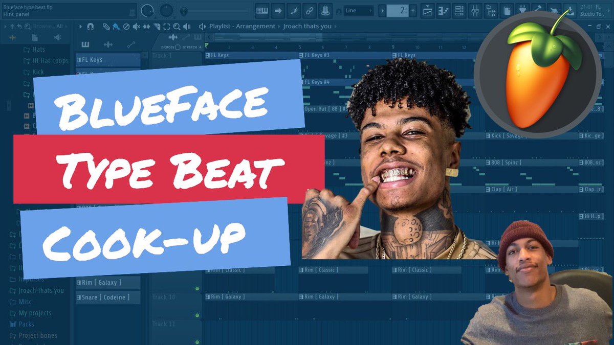 iamjroach's tweet image. Check out my new video on youtube , cooking up a Blueface Type beat! Link is in the bio! Like, Comment, and Subscribe  and stay tuned to the daily posts!  #Fltutorial #rapinstrumental #howto #internetproducer #blueface #thotiana 
youtu.be/NisiHeY6NS4