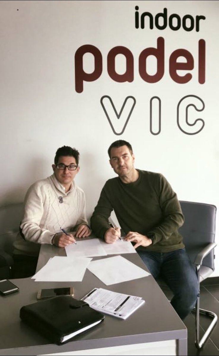 Muy contento del nuevo acuerdo de colaboración entre la  Academia Pablo Aymà Padel Training y el <a href="/indoorpadelvic/">Indoor Pádel Vic</a> 
Gracias Rubén Cantó por la vuestra confianza. 
En breves anunciaremos día de presentación donde haremos un clinic para todos los participantes y más actividades