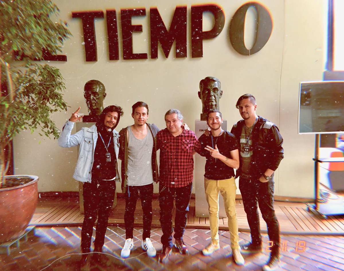 Gracias a <a href="/ELTIEMPO/">EL TIEMPO</a>  por recibirnos. Increíble entrevista con <a href="/AndresHoy1/">Edgar Andres Hoyos</a>