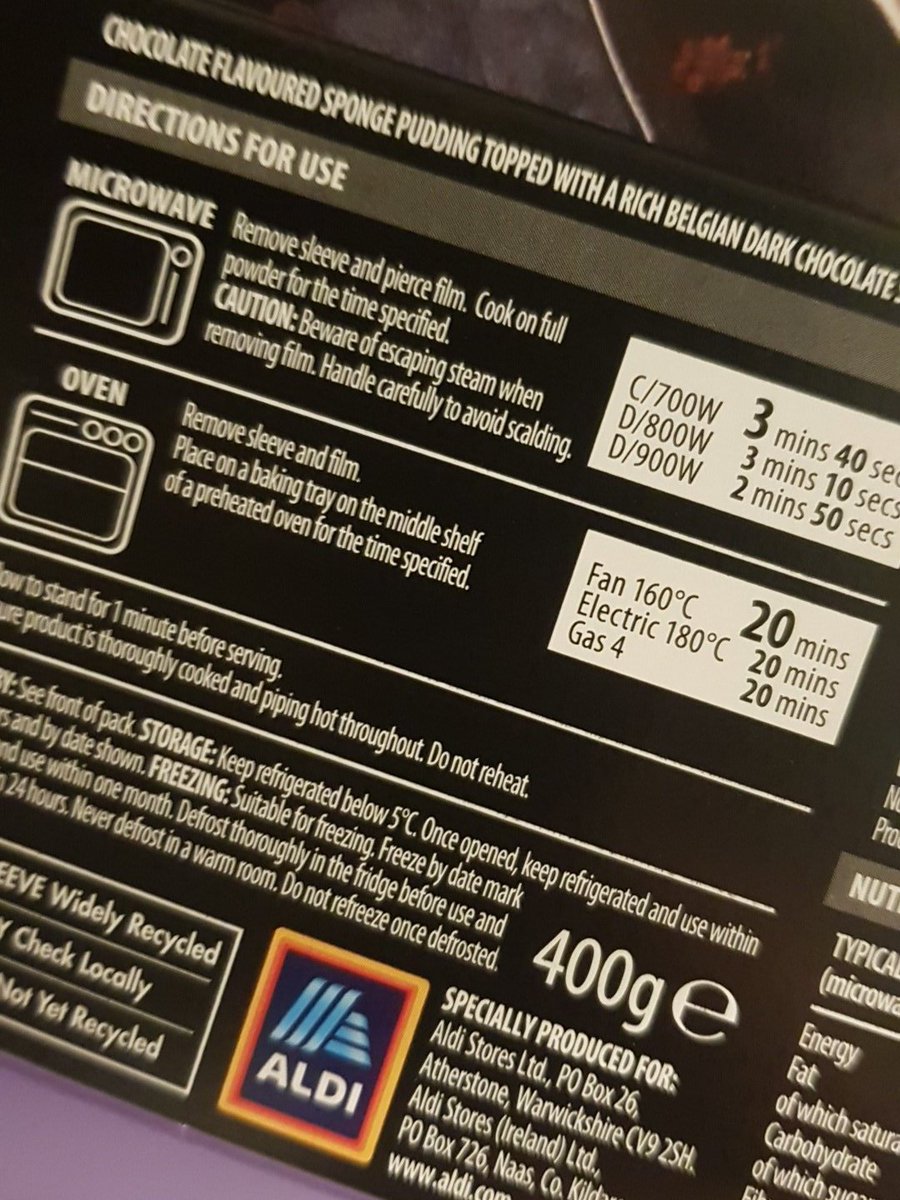 EmmaPatel1's tweet photo. @AldiUK Cook on full powder?! 😂😂 https://t.co/pRYPzkxBhw