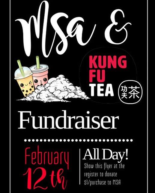 MSAUIUC's tweet photo. Kung Fu Tea all day TOMORROW! Help raise money for our MSA while chilling w/ friends! https://t.co/06kxhn55MK
