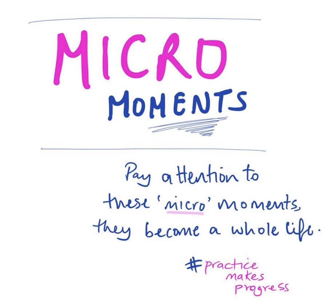 wattsnextSarah's tweet photo. Humans fall into the trap of trying to jump to the end.
‘I’ll be happy when’...

Pay attention to these micro moments, emotions, thoughts, actions. They add up regardless. So choose them wisely.

#peership
#leaderstakenote
#relationships
#micro
#progress
#wise https://t.co/FpKGqUXBkt