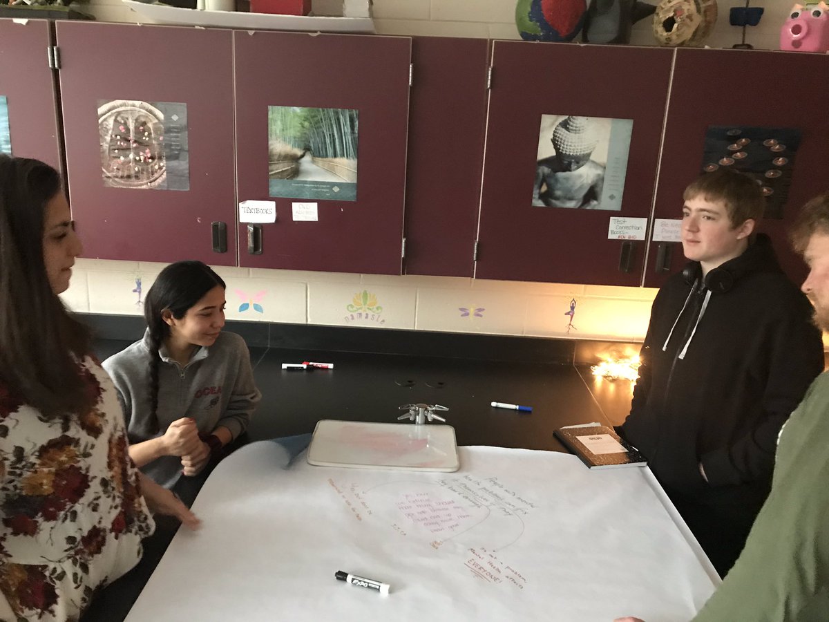 OceanSac's tweet photo. Thank you, Discovery Science Ss for busting some mental health myths with me today and learning about how your Student Assistance Counselor can support you and your classmates. #breakthestigma #mentalhealthintheclassroom @MsDeMuro @MrsDKaszuba https://t.co/bFsJmOTgcg