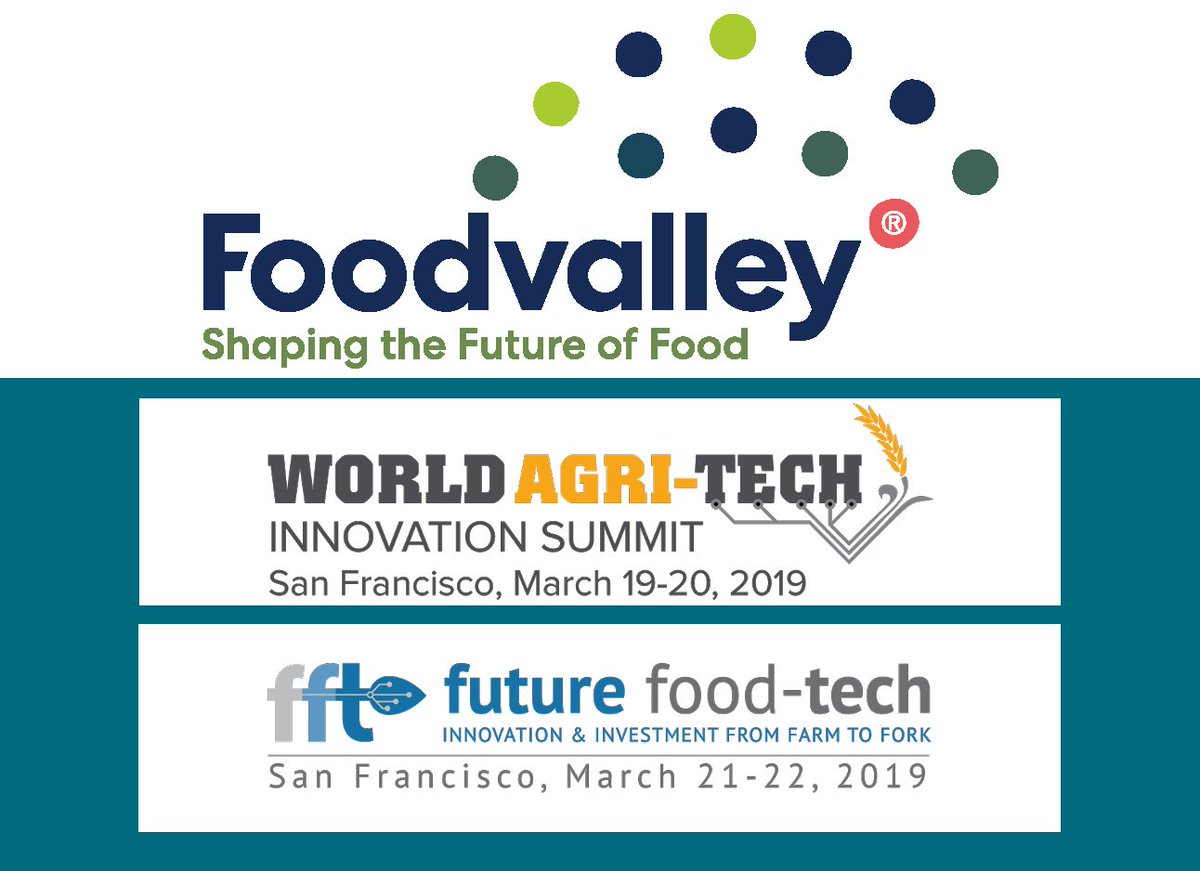 FoodValley_NL's tweet photo. Press Release | 10 Startups from ‘the tiny country that feeds the world’ present innovations during @WorldAgriTech @foodtechinvest San Francisco 19-22 March: https://t.co/XT1o8LbR0O. @StartLifeNL @WUR @AgFunder @businessinsider @GreenBiz @CNET @NLinSF https://t.co/9wtuyamx2r