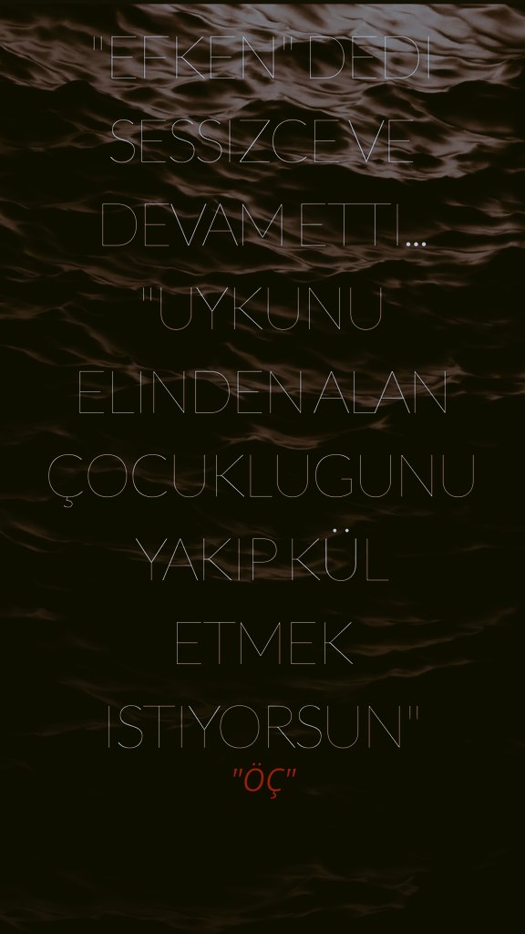 duhandenizhan's tweet photo. #vadi #efken #ÖÇ
Yeni bölüm #KÜL yakında #wattpad! https://t.co/Dw8U1n4agf