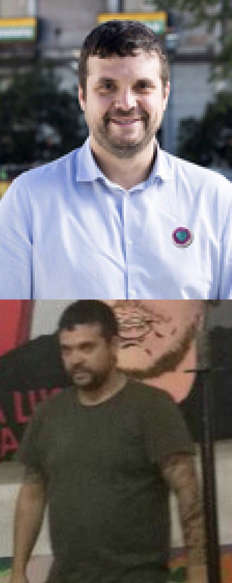 Confidencialcor's tweet photo. Así se ha refinado el podemita Jesús Santos, ahora Señorito Santos, ¡quién le ha visto y quién le ve! Eso de ganar 6 veces el SMI se nota... Ha cambiado el centro okupado o el palco con hooligans por viajes a Nápoles o Tolousse, su puesto en @EsmasAlcorcon por su excmo despacho. https://t.co/rF4pt4gTVU