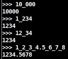 david_cobac's tweet image. Vient de terminer la semaine 4 du @mooc_python_3 sur @FunMooc
Le truc le plus exotique que j'ai appris est la possibilité des underscores sur l'écriture des nombres. Inattendu. #python