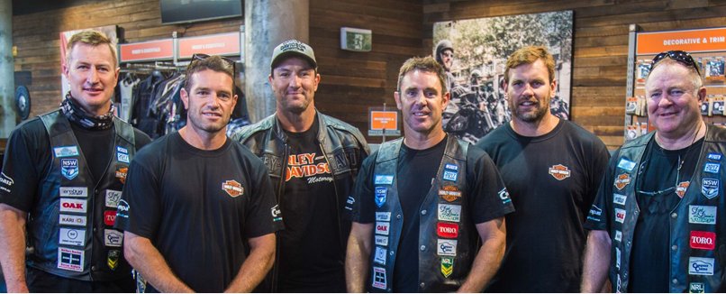 nswtouch's tweet photo. Excited to have @BradFittler and his @NRL SOO mates at both #NSWJSC Conferences as they undertake the #Hogs4Homeless. The boys will be at @PMQTourism @VisitPMQ Regional Stadium for a special celebrity game of Touch footy with participants this Fri arvo @portmacnews #iwantaselfie. https://t.co/LPI1JAbeZ5