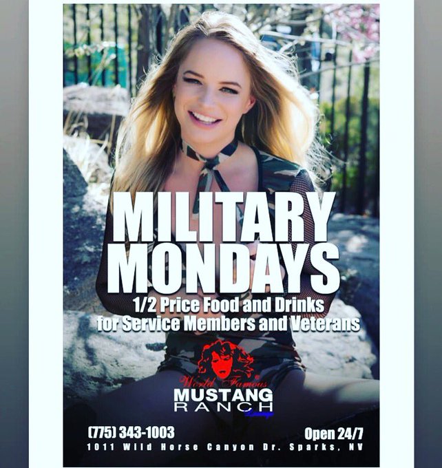 Who is ready for #militarymondays Come on down and let us treat you! #military #discount #food #drinks<a href="/tag/militarymondays"class="tags">#militarymondays</a><a href="/tag/food"class="tags"><span>#food</span></a><a href="/tag/military"class="tags"><span>#military</span></a><a href="/tag/sparks"class="tags"><span>#sparks</span></a><a href="/tag/cali"class="tags"><span>#cali</span></a><a href="/tag/beer"class="tags"><span>#beer</span></a><a href="/tag/discount"class="tags"><span>#discount</span></a>