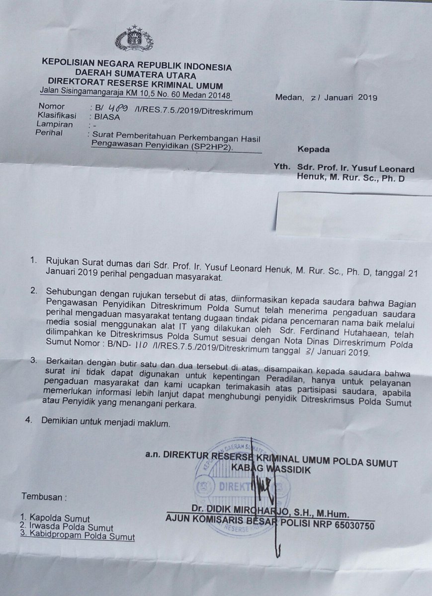 Contoh Surat Pengaduan Pencemaran Nama Baik Download Contoh Surat Yang Baik 2020