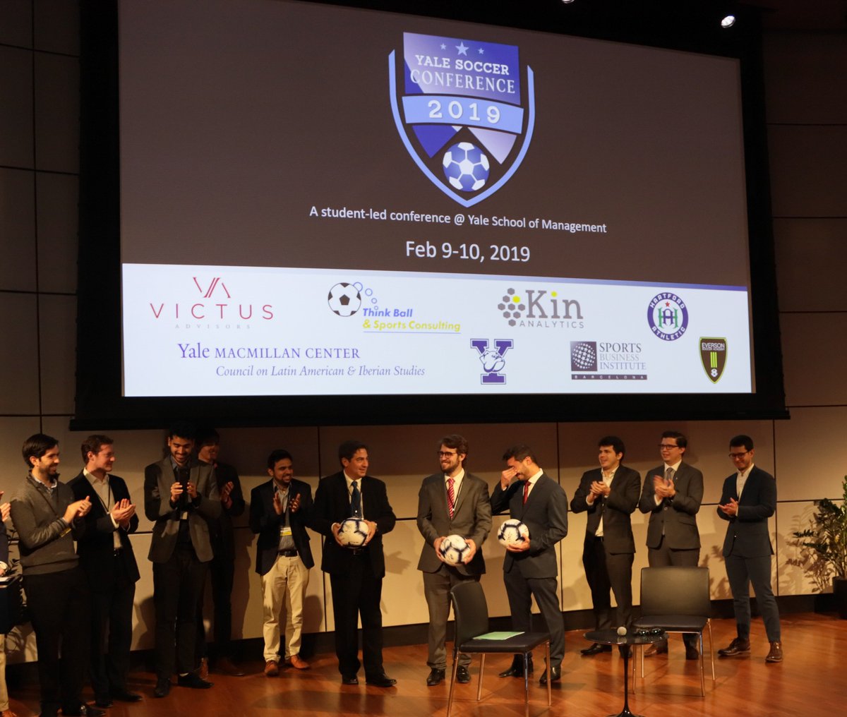 thairoarruda's tweet photo. What a weekend! Our dream came through. Thank you all!
@YaleSoccerConf @YaleSOM https://t.co/bvQyWhk9EB