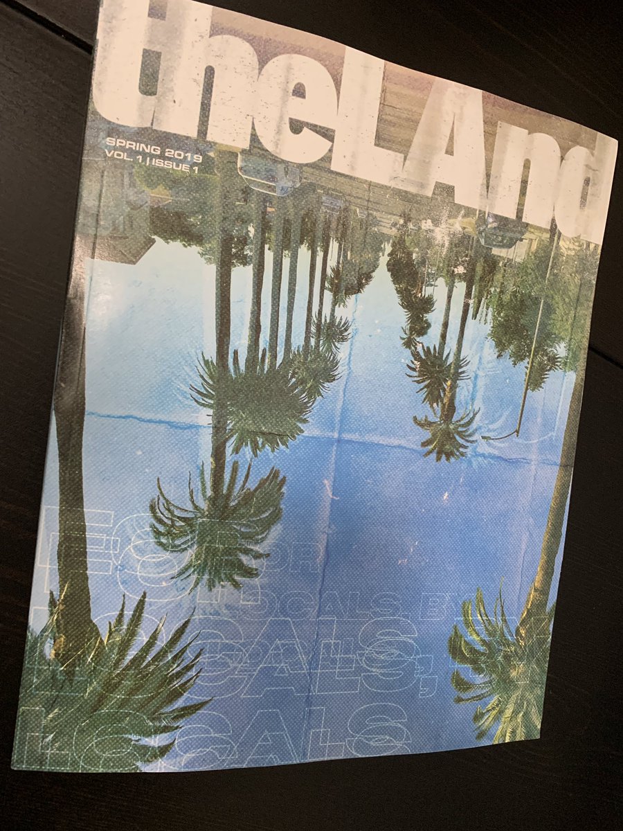 jservantez's tweet photo. My copy of @theLAndmagazine came today and it is gorgeous 🙌🏽 #SupportLocalJournalism #BoycottLAWeekly https://t.co/Db8I4T6uRP