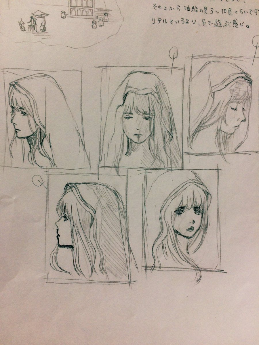 描きたい話はあるんだけど、今の生活の状態と力量では描けない気がするから‥ 