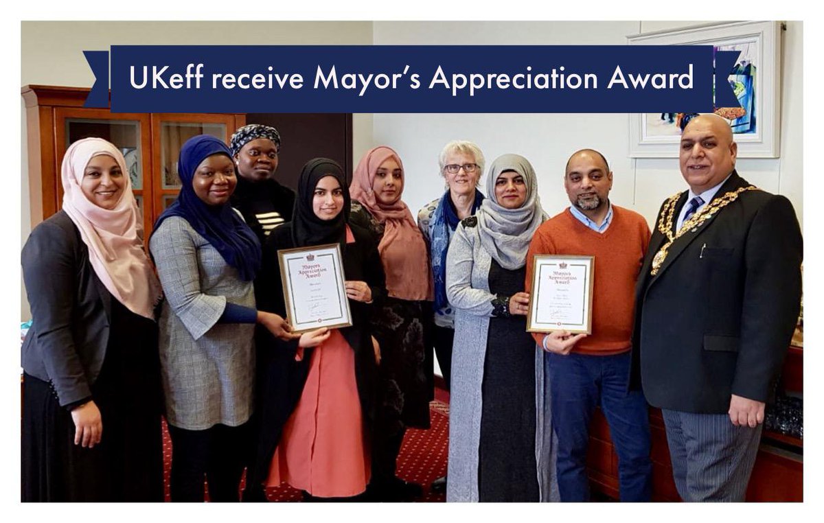 oldham_ukeff's tweet photo. Hi everyone #oldhamhour we all #LoveOldham and we love our #teamukeff a great week for us last @MayorJav thank you for this amazing award https://t.co/mRedXzPSos