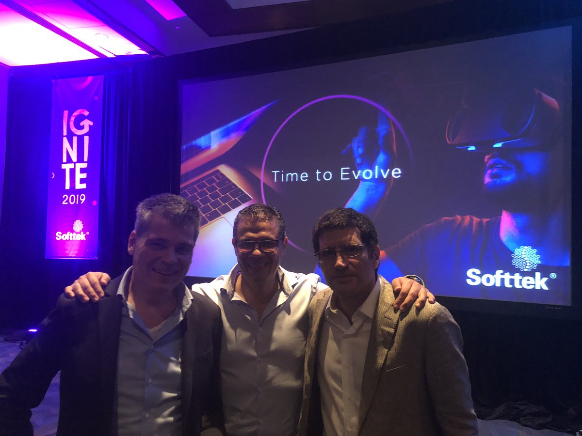The <a href="/softtek/">Softtek</a> marketing dream team, missing some key people though... 🤩Gil, Alex and Fede