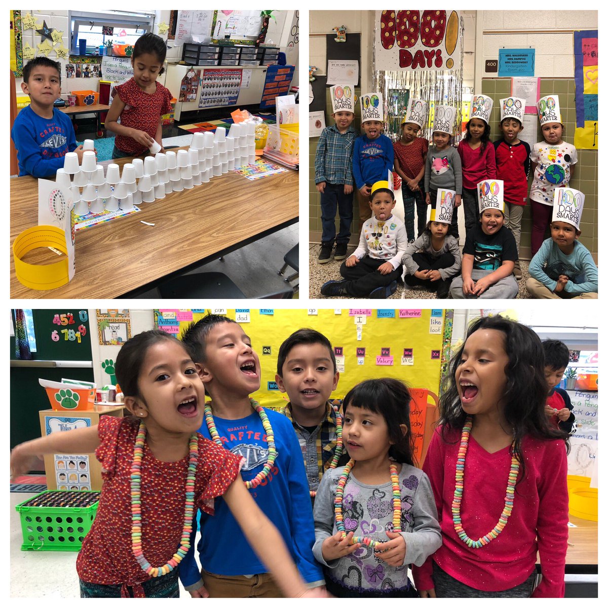MrsWaldmann's tweet photo. Happy 100 Days of School 🎉🥳@SullyES_LCPS https://t.co/qc7M3hEJjP