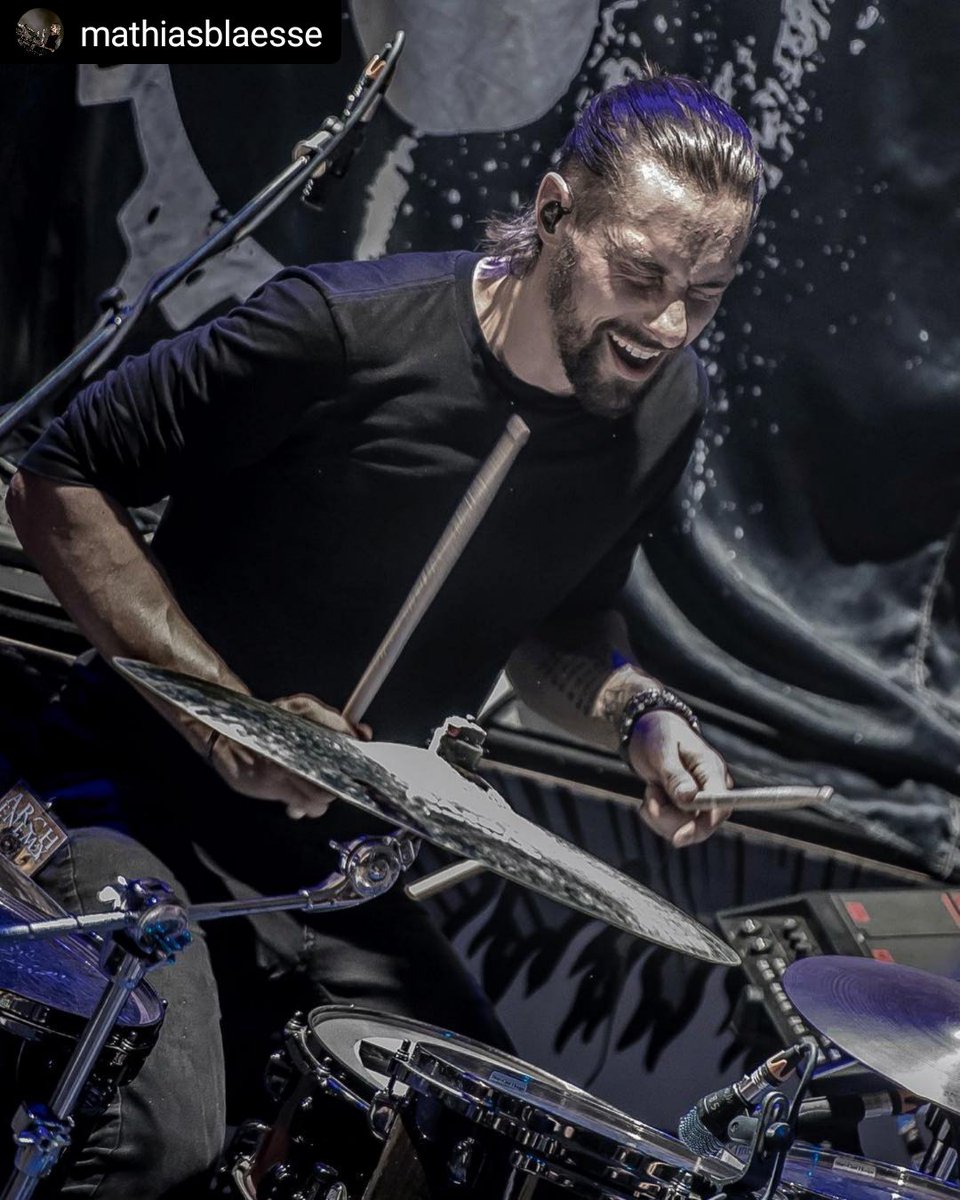 loscabossticks's tweet photo. This week's #MCM is Mathias Blaesse. Mathias is the drummer for Dawn Of Disease, Benoby, Van Deyk and VOID! #Repost #ManCrushMonday
• • • • •
Pain or Gain? 🤔😅
#blastbeats #metaldrumming #dawnofdisease #live #gig #concert #music #drums #drummer #archenemy https://t.co/Av8OKD14AF
